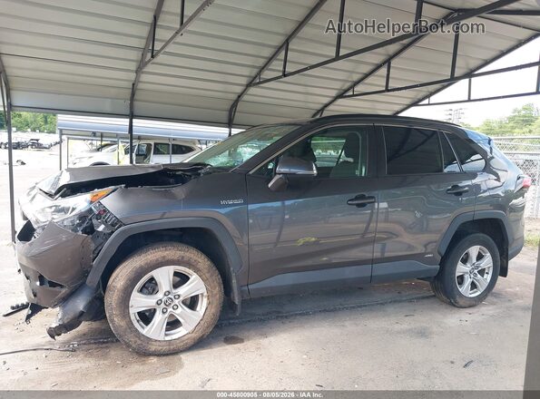 4T3RWRFV1MU030347 2021 TOYOTA RAV4 HYBRID Gray Widok wnętrza 360 stopni