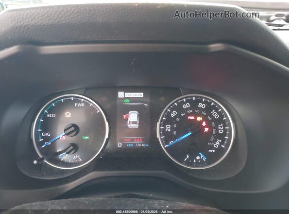 4T3RWRFV1MU030347 2021 TOYOTA RAV4 HYBRID Gray Widok tylnych siedzeń