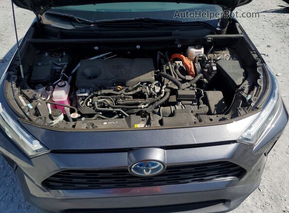 4T3RWRFV1NU061261 2022 TOYOTA RAV4 Gray Շարժիչի բաժամունքի տեսք