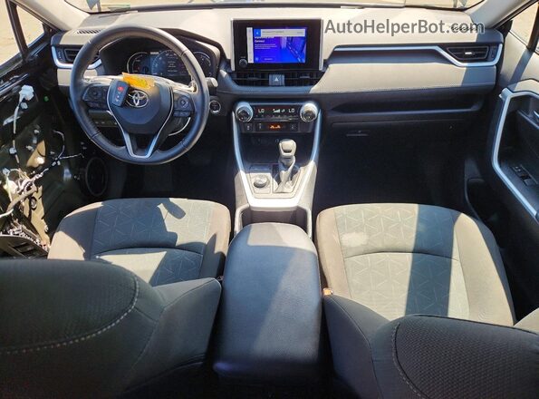 4T3RWRFV1RU147255 2024 TOYOTA RAV4 Black Вид панелі приладів