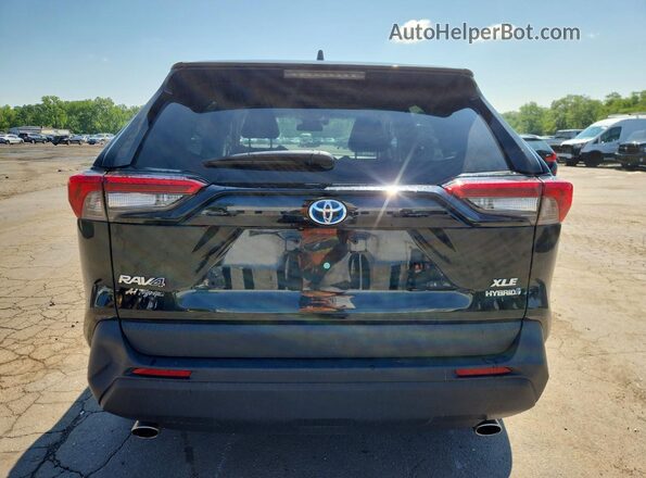 4T3RWRFV1RU147255 2024 TOYOTA RAV4 Black Вид ззаду