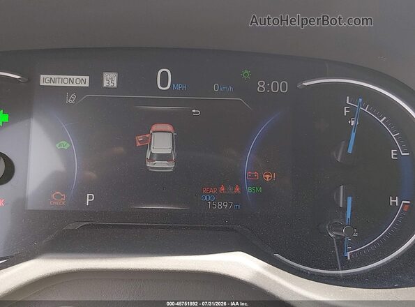4T3RWRFV1SU180391 2025 TOYOTA RAV4 HYBRID White 