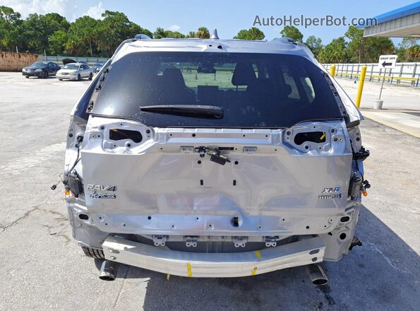 4T3RWRFV2RU133722 2024 TOYOTA RAV4 Silver Widok z tyłu
