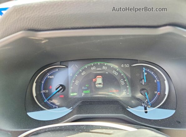 4T3RWRFV2SU206027 2025 TOYOTA RAV4 Белый Вид щитка приборов