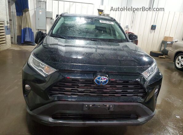 4T3RWRFV3MU014960 2021 TOYOTA RAV4 Black წინა ხედი