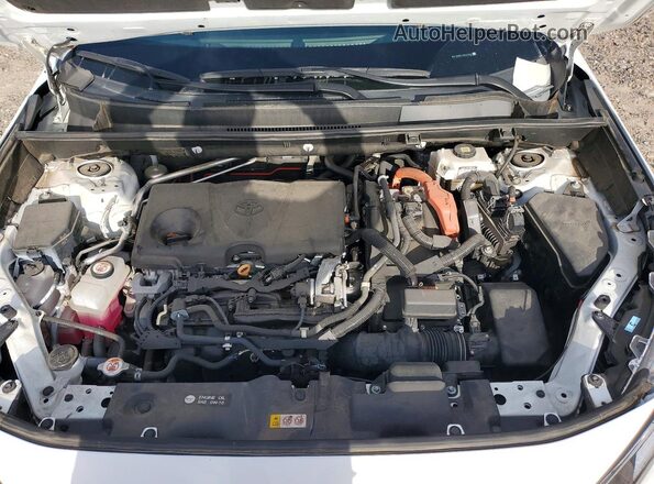 4T3RWRFV3MU048381 2021 TOYOTA RAV4 Белый Вид подкапотного пространства