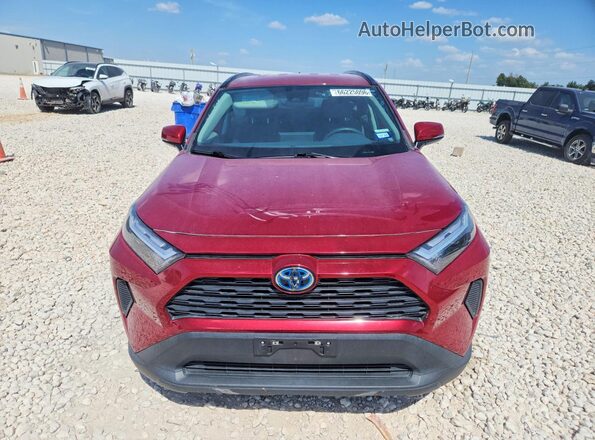 4T3RWRFV3NU056532 2022 TOYOTA RAV4 Red Вид спереду