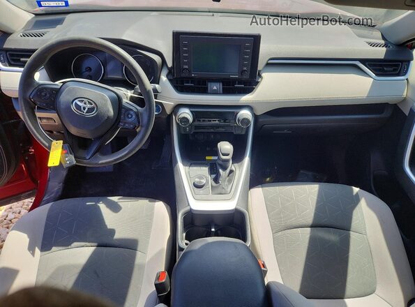 4T3RWRFV3NU056532 2022 TOYOTA RAV4 Red Вид панелі приладів