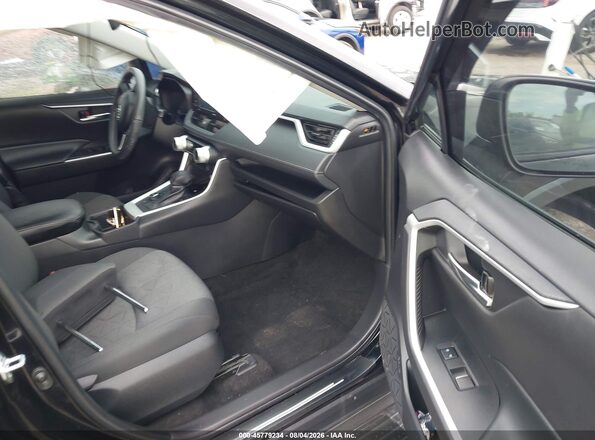 4T3RWRFV3NU059348 2022 TOYOTA RAV4 HYBRID Black Вид салону спереду