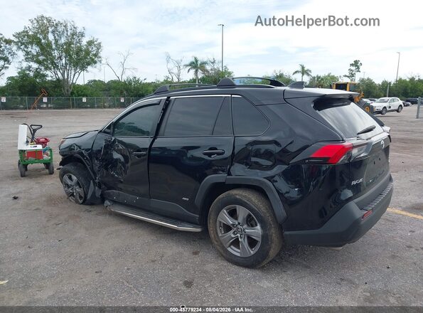 4T3RWRFV3NU059348 2022 TOYOTA RAV4 HYBRID Black Задня ліва чверть