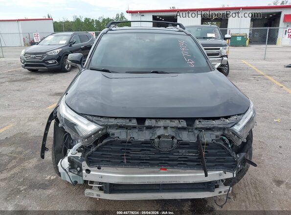4T3RWRFV3NU059348 2022 TOYOTA RAV4 HYBRID Black Вид щитка приладів