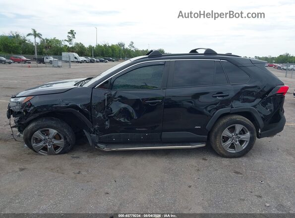 4T3RWRFV3NU059348 2022 TOYOTA RAV4 HYBRID Black Панорамний вид салону 360°