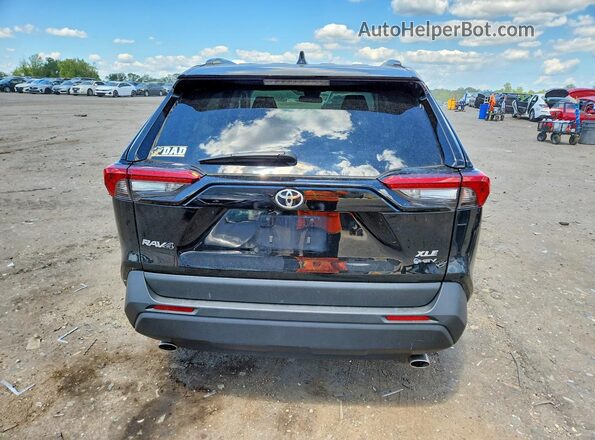 4T3RWRFV3SU171529 2025 TOYOTA RAV4 Black უკანა ხედი