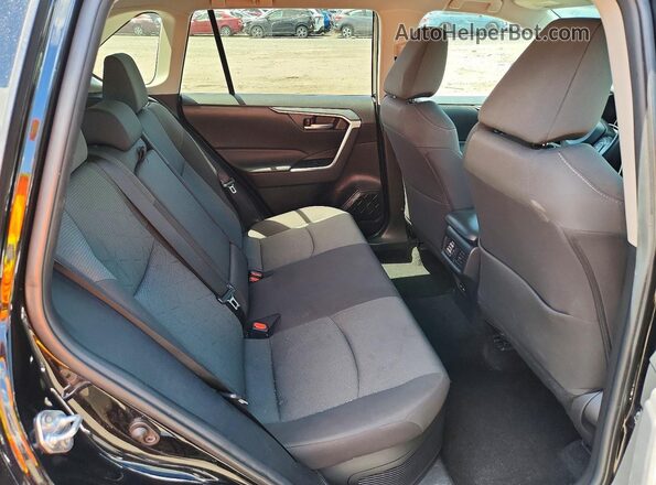 4T3RWRFV3SU171529 2025 TOYOTA RAV4 Black უკანა სალონის ხედი