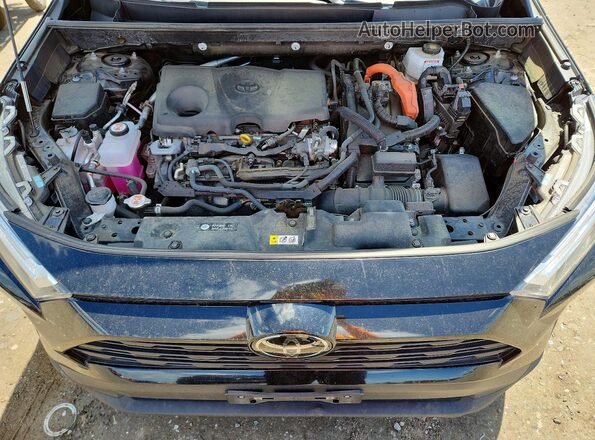 4T3RWRFV3SU171529 2025 TOYOTA RAV4 Black ძრავის განყოფილების ხედი