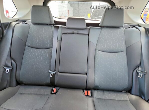 4T3RWRFV3SU171529 2025 TOYOTA RAV4 Black უკანა სავარძლების ხედი