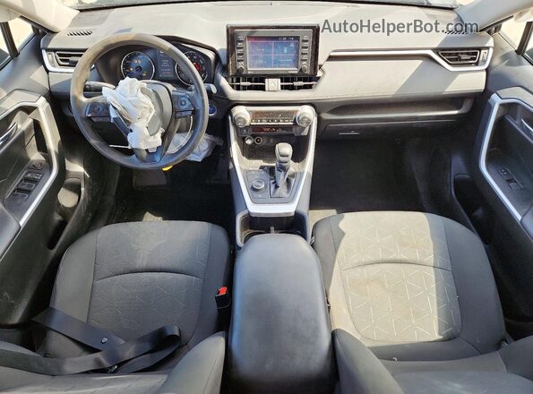 4T3RWRFV4NU074912 2022 TOYOTA RAV4 Серый Вид панели приборов