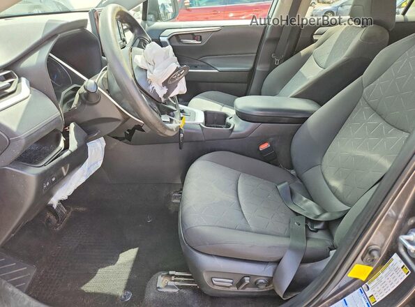 4T3RWRFV4NU074912 2022 TOYOTA RAV4 Серый Вид салона спереди