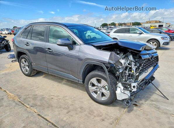 4T3RWRFV4NU074912 2022 TOYOTA RAV4 Серый Передняя правая четверть