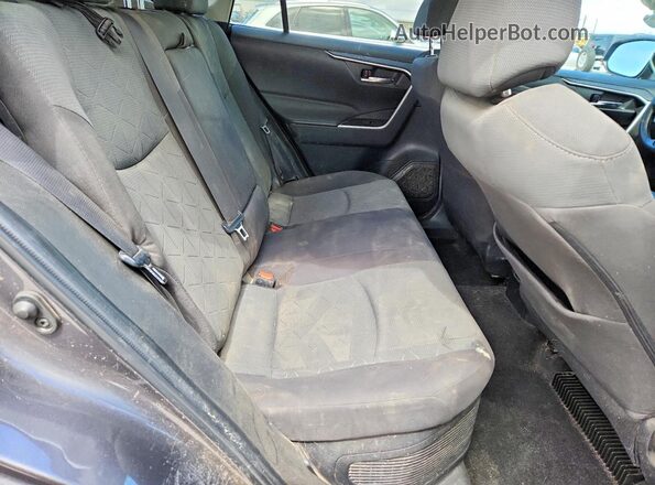 4T3RWRFV4NU074912 2022 TOYOTA RAV4 Серый Вид задних сидений