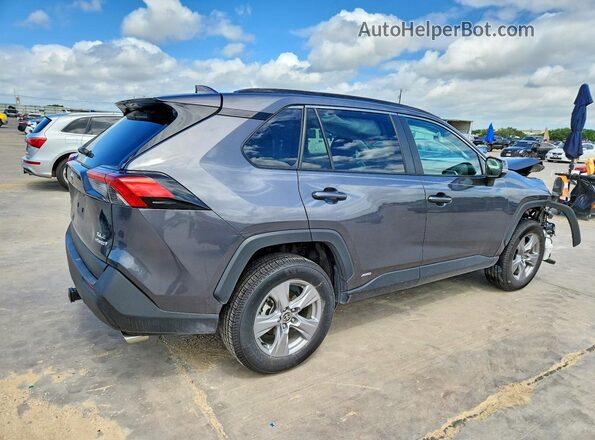 4T3RWRFV4NU074912 2022 TOYOTA RAV4 Серый Задняя правая четверть