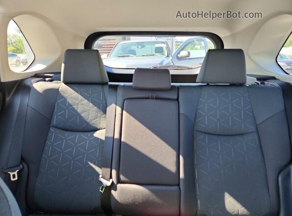 4T3RWRFV4SU214789 2025 TOYOTA RAV4 Blue Rear seats view