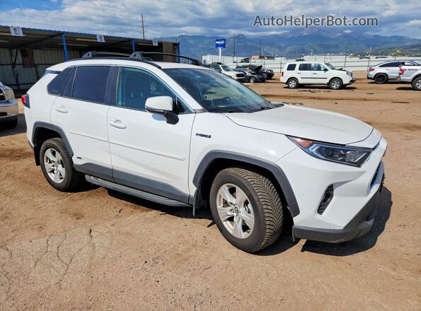 4T3RWRFV5MU048060 2021 TOYOTA RAV4 Белый Передняя правая четверть