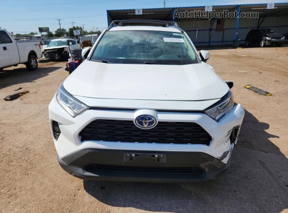 4T3RWRFV5MU048060 2021 TOYOTA RAV4 Белый Вид спереди