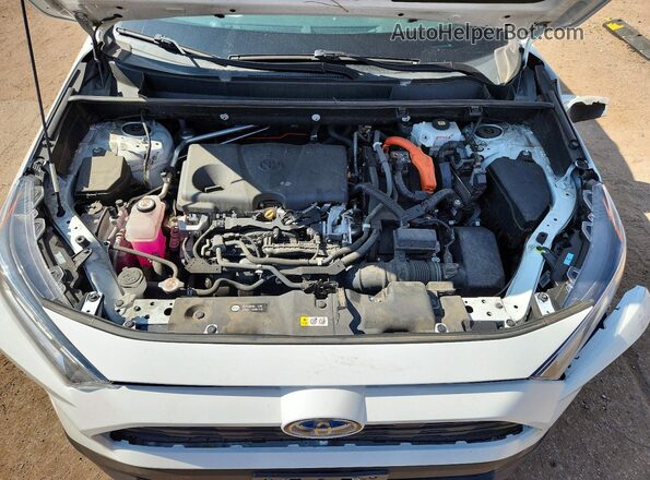 4T3RWRFV5MU048060 2021 TOYOTA RAV4 Белый Вид подкапотного пространства