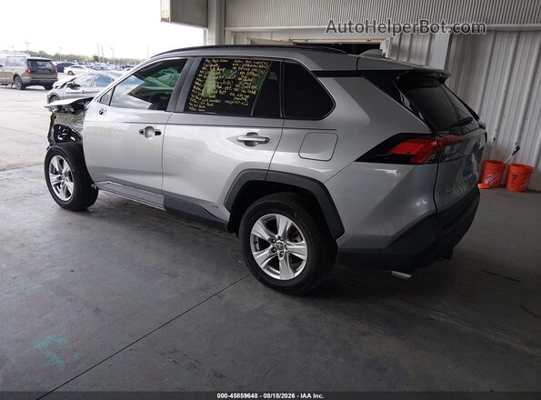 4T3RWRFV6MU017528 2021 TOYOTA RAV4 HYBRID Silver Tył lewy