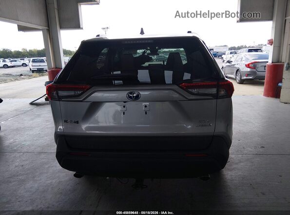 4T3RWRFV6MU017528 2021 TOYOTA RAV4 HYBRID Silver 