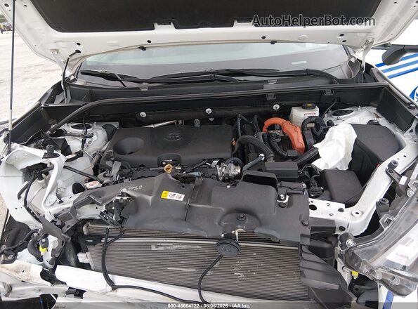 4T3RWRFV6RU128331 2024 TOYOTA RAV4 HYBRID White Вид салону спереду