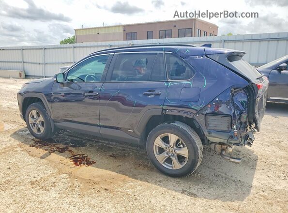 4T3RWRFV6SU213370 2025 TOYOTA RAV4 Blue Trasero izquierdo