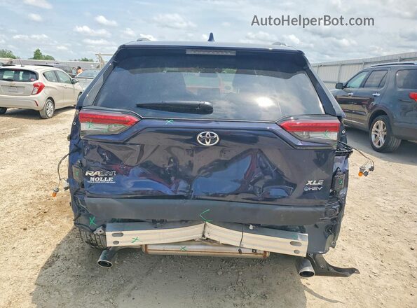 4T3RWRFV6SU213370 2025 TOYOTA RAV4 Blue Vista trasera