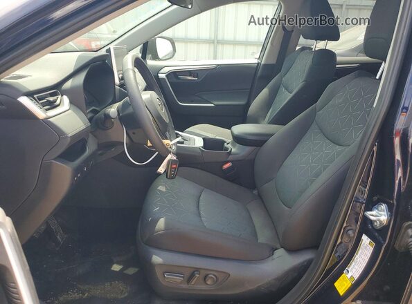 4T3RWRFV6SU213370 2025 TOYOTA RAV4 Blue Vista interior delantera
