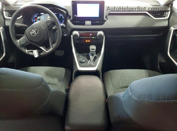 4T3RWRFV7PU106819 2023 TOYOTA RAV4 Green Vista del salpicadero