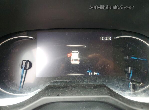 4T3RWRFV8RU122336 2024 TOYOTA RAV4 Белый Вид щитка приборов