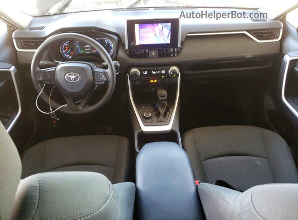 4T3RWRFV8SU175950 2025 TOYOTA RAV4 Gray წინა პანელის ხედი