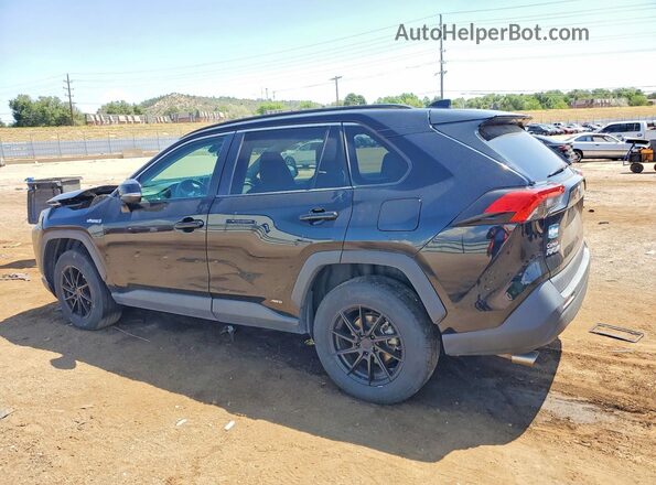 4T3RWRFV9MU018351 2021 TOYOTA RAV4 Черный Задняя левая четверть