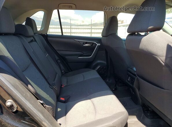 4T3RWRFV9MU018351 2021 TOYOTA RAV4 Черный Вид задней части салона