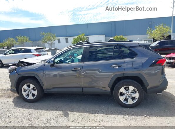 4T3RWRFV9MU041015 2021 TOYOTA RAV4 HYBRID Gray Սալոնի 360 աստիճան տեսք