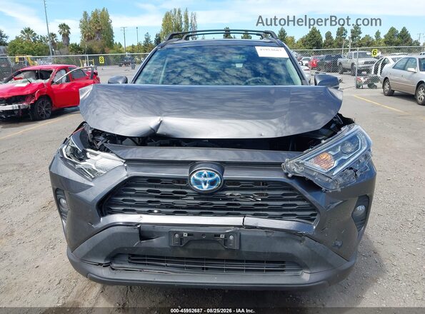 4T3RWRFV9MU041015 2021 TOYOTA RAV4 HYBRID Gray Սարքավորումների վահանակի տեսք
