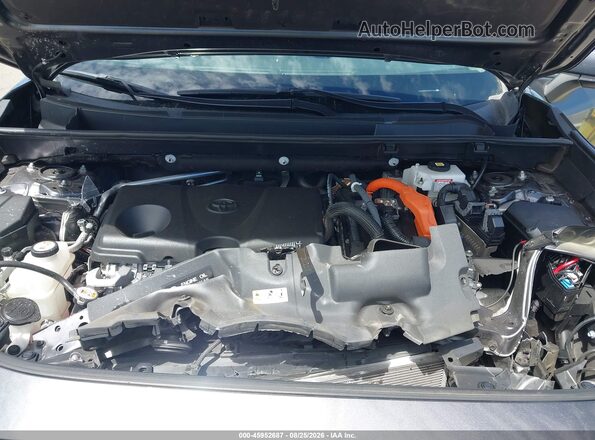 4T3RWRFV9MU041015 2021 TOYOTA RAV4 HYBRID Gray Հետևի տեսք