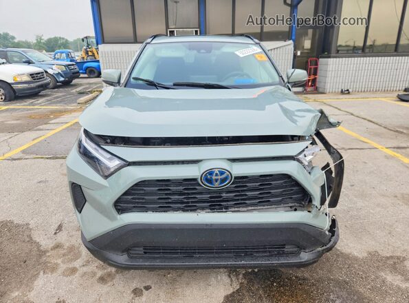 4T3RWRFV9NU053957 2022 TOYOTA RAV4 Серый Вид спереди