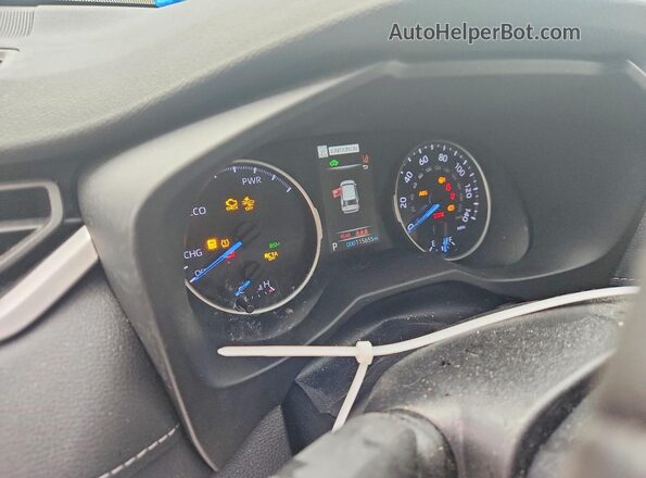 4T3RWRFV9NU053957 2022 TOYOTA RAV4 Серый Вид щитка приборов