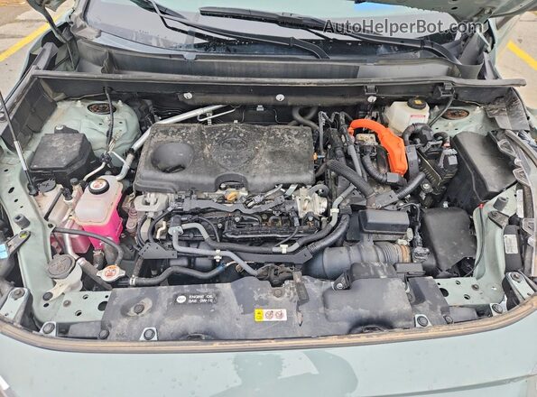4T3RWRFV9NU053957 2022 TOYOTA RAV4 Серый Вид подкапотного пространства