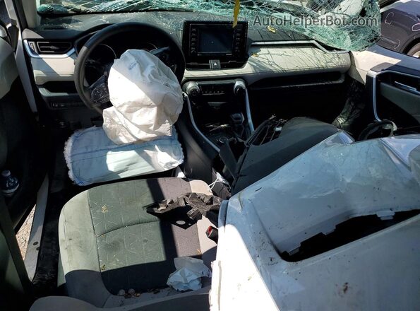 4T3RWRFVXMU030010 2021 TOYOTA RAV4 White Առջևի վահանակի տեսք