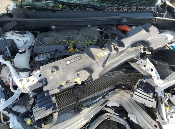 4T3RWRFVXMU030010 2021 TOYOTA RAV4 White Շարժիչի բաժամունքի տեսք