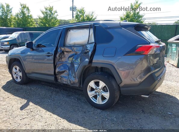 4T3RWRFVXMU044439 2021 TOYOTA RAV4 HYBRID Gray Widok z przodu