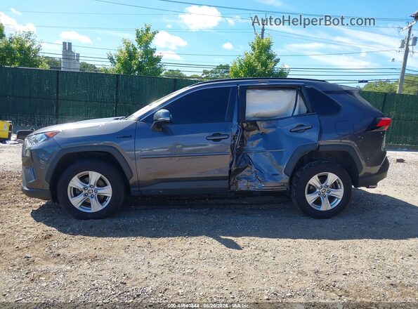 4T3RWRFVXMU044439 2021 TOYOTA RAV4 HYBRID Gray Widok wnętrza 360 stopni